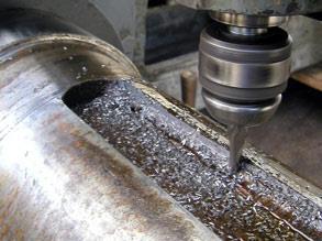 轴和键槽被磨和受损 轴和键槽被磨和受损