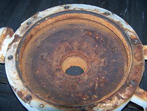 泵壳的点蚀和劣化 泵壳的点蚀和劣化